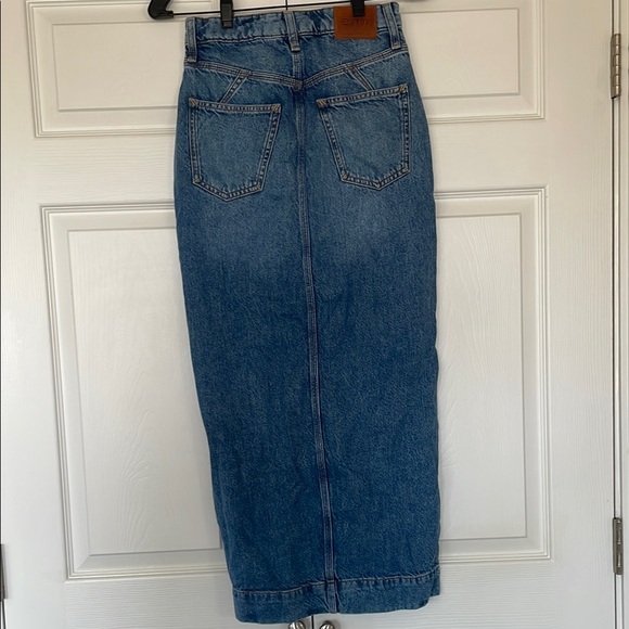 Esprit Blue Denim Skirt #119 - Picture 8 of 11